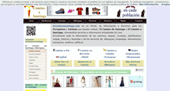 Desktop Screenshot of elcaminoasantiago.com